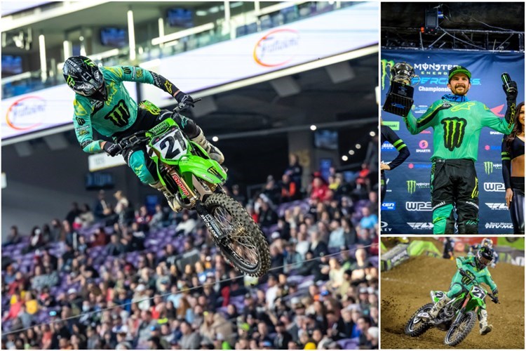 Jason Anderson in action